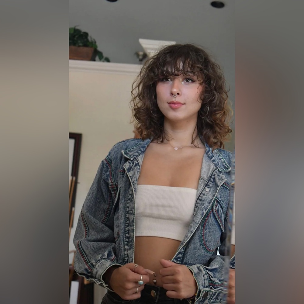 White Tube Cropped Top